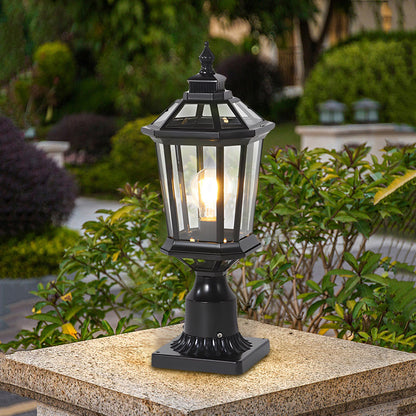 LED Waterproof Solar Column Pillar Lights for Garden