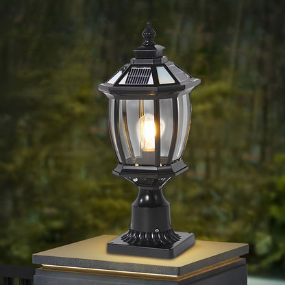 LED Waterproof Solar Column Pillar Lights for Garden
