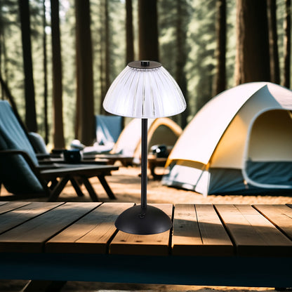 LED Table Lamp | Touch Control with Crystal Shade