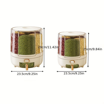 Airtight Food Storage Container | 360° Rotating Design, Large-Capacity