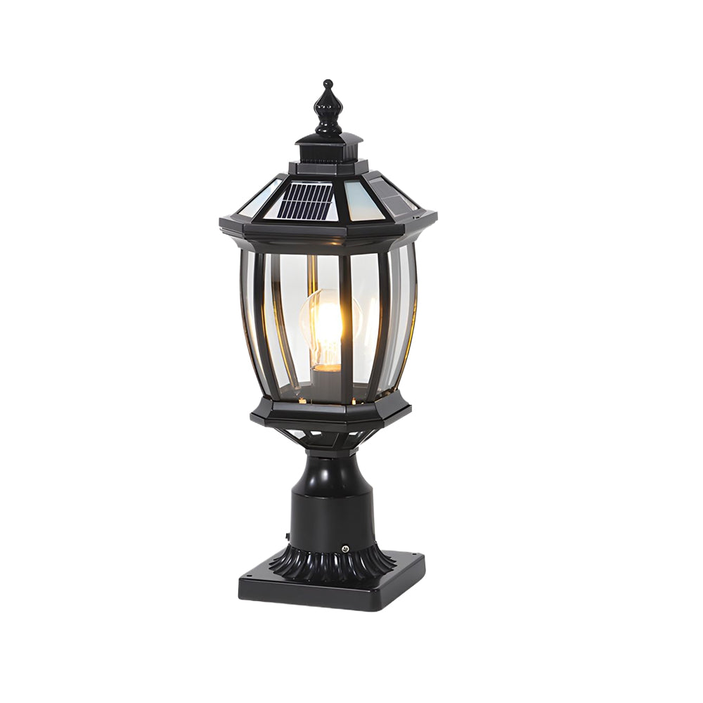 LED Waterproof Solar Column Pillar Lights for Garden