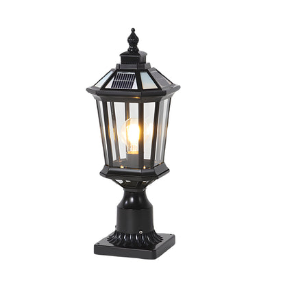 LED Waterproof Solar Column Pillar Lights for Garden