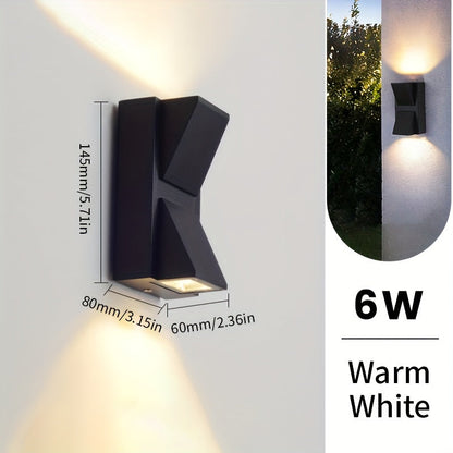 LED Outdoor Wall Light | 3W/6W Waterproof Polycarbonate Modern Design