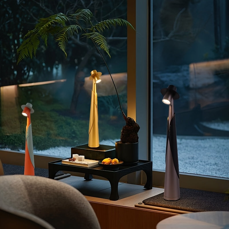 LED Desk Lamp | Touch Control, Rechargeable, Modern Design