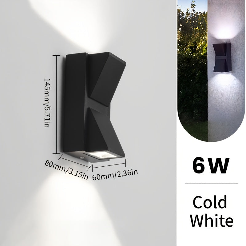 LED Outdoor Wall Light | 3W/6W Waterproof Polycarbonate Modern Design