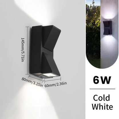 LED Outdoor Wall Light | 3W/6W Waterproof Polycarbonate Modern Design