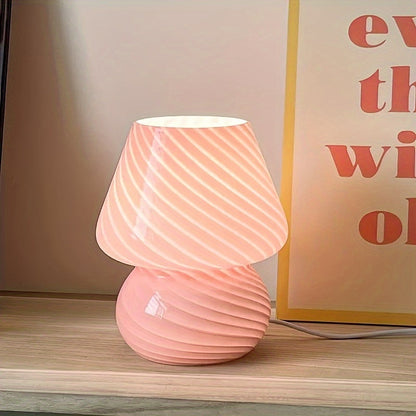 Murano-Style Glass Table Lamp | USB Powered