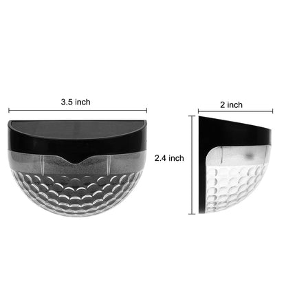 Solar Fence Lights | Waterproof LED Wall Sconce with Automatic Switch