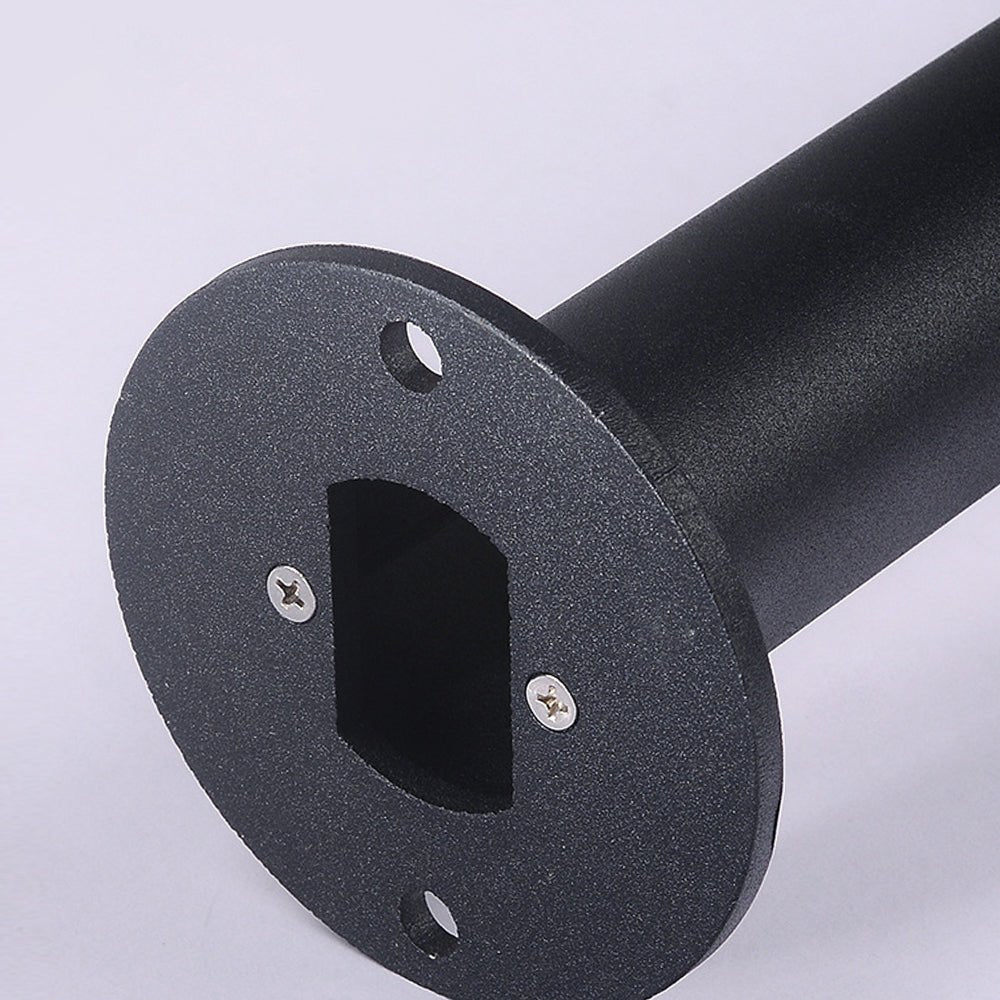 Solar Powered Garden Path Lights | IP65 Waterproof Aluminum | Modern Cylindrical Design | Warm White LED