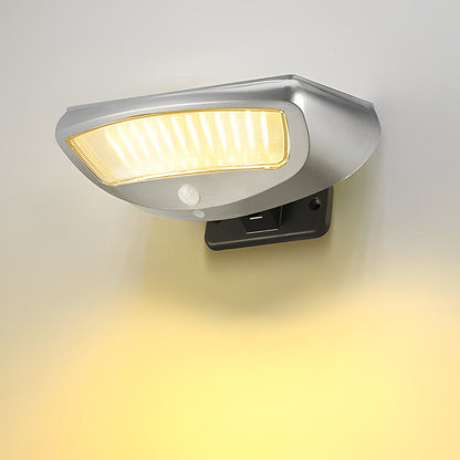 Solar Powered Motion Sensor Wall Light | IP65 Waterproof | Adjustable Angle | Two Color Temperatures