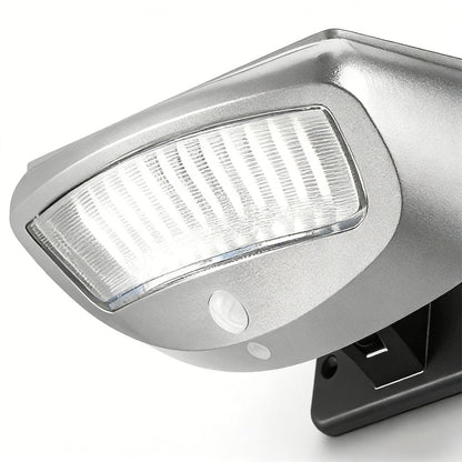 Solar Powered Motion Sensor Wall Light | IP65 Waterproof | Adjustable Angle | Two Color Temperatures