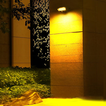 Solar Powered Motion Sensor Wall Light | IP65 Waterproof | Adjustable Angle | Two Color Temperatures