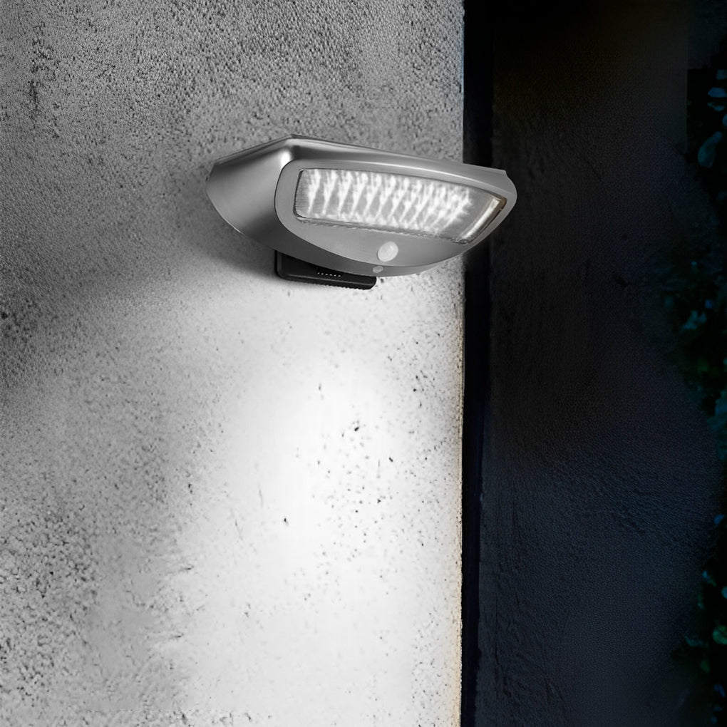 Solar Powered Motion Sensor Wall Light | IP65 Waterproof | Adjustable Angle | Two Color Temperatures