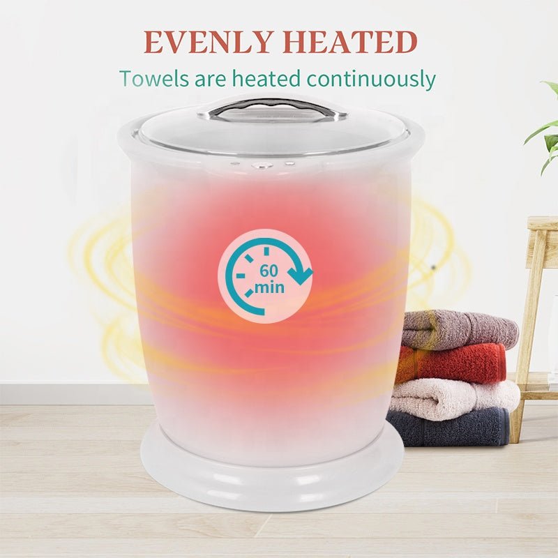 Towel Warmer Bucket | 20L, Holds 2 Large Bath Towels | One-Button Control, Full Heat in About 6 Minutes
