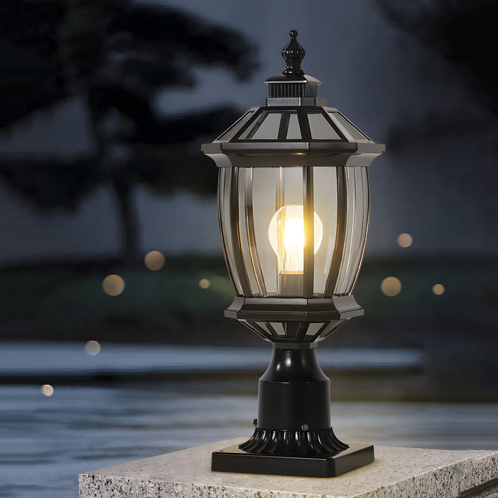 LED Waterproof Solar Column Pillar Lights for Garden